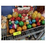 VINTAGE SHINY BRITE / CHRISTMAS ORNAMENTS