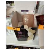 SCENTSY WAX WARMER CREAM GLASS
