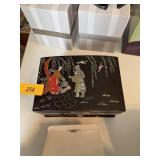 INLAY ASIAN JEWELRY BOX W BERLIN WALL