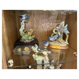 3PC PORCELAIN FIGURES 2 LARGE AS IS 1 CAPODIMONTE
