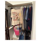 LOT OF CLOTHES DISNEY SHIRTS ETC