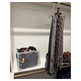 LOT OF MENS NECKTIES TIES / SHOES SZ 12