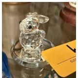 SWAROVSKI CRYSTAL RABBIT FIGURINE