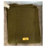 VINTAGE MILITARY WOOL BLANKET