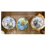 3PC BRADFORD EXCHANGE PLATES