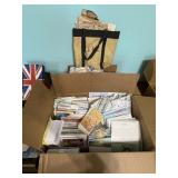 BOXES OF MIXED GREETING ARDS / CRAFT ITEMS
