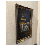 OIL ON CANVAS PAINTING SIGNED ALIAGA 1964
