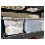 2 LARGE BINS OF JEWELRY DISPLAYS