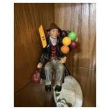 ROYAL DOULTON PORCELAIN BALLOON MAN FIGURINE