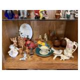 LARGE LOT OF MIXED DECOR / CHINA ETC