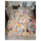 LARGE HAND MADE QUILT