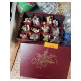 LOT OF DANBURY MINT CHRISTMAS ORNAMENTS