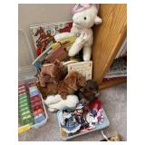 LOT OF MIXED TOYS / DOLLS ETC