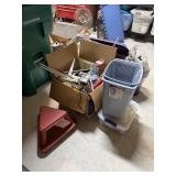 LOT OF MISC GARAGE FLOOR CREEPER