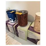 SCENTSY WAX WARMER HARDWOOD