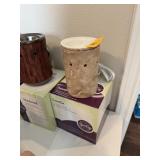 SCENTSY WAX WARMER TRAVERTINE