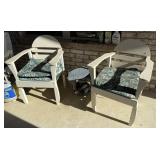 2PC PATIO CHAIRS