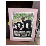 LIMITED EDITION THE DOORS POSTER NOTE