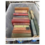 BOX OF MIXED VINTAGE & ANTIQUE BOOKS