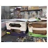 2 BOXES OF 2 NEW FLUSH MOUNT LIGHT FIXTURES