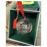 VINTAGE CRYSTAL ORNAMENT