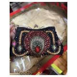 VINTAGE BEADED CLUTCH PURSE