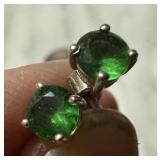 STERLING SILVER STUD EARRINGS