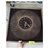 VINTAGE MID CENTURY STRING CLOCK