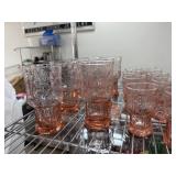 VINTAGE LIBBEY GLASS COUNTRY GARDEN GLASSES