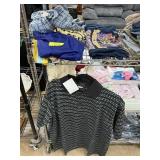 LOT OF MXED SHIRTS / GOLF SHIRTS (NEW SEE PICS)