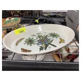 LARGE PORTMERION BOTANIC GUITAR OVAL TRAY