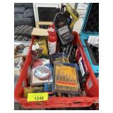 LARGE BIN OF TOOLS