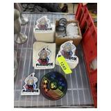 LARGE LOT OF MUSIC RELATED STICKER DECALS
