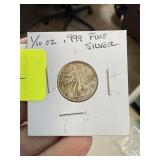 1/10 OZ .999 SILVER BULLION ROUND