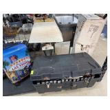 FOOT LOCKER TRUNK LAMP & CHRISTMAS TREE
