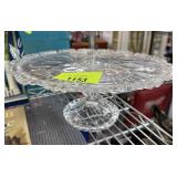 CRYSTAL CAKE PLATTER