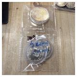 QTY 3 KENNEDY UNC HALF DOLLARS