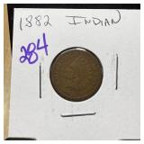 1882 INDIAN HEAD PENNY CENT