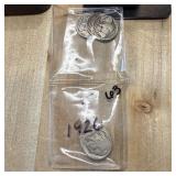 QTY 5 1926 BUFFALO NICKELS