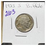 1923-S BUFFALO NICKEL
