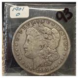 1901-O MORGAN SILVER DOLLAR
