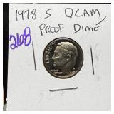 1978-S DCAM PROOF ROOSEVELT DIME