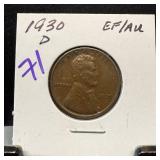 1930-D WHEAT PENNY CENT