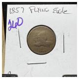 1857 FLYING EAGLE PENNY CENT