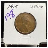 1917 WHEAT PENNY CENT