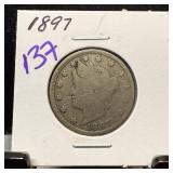 1897 LIBERTY V NICKEL