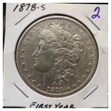 1878-S MORGAN SILVER DOLLAR