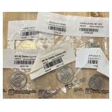 LOT OF 6 HIGH GRADE LITTLETON COINS