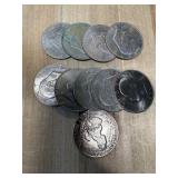 QTY 10 MIXED DATE IKE DOLLARS