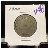 1900 LIBERTY V NICKEL